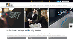 Desktop Screenshot of pillarsecurity.ca