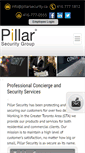 Mobile Screenshot of pillarsecurity.ca